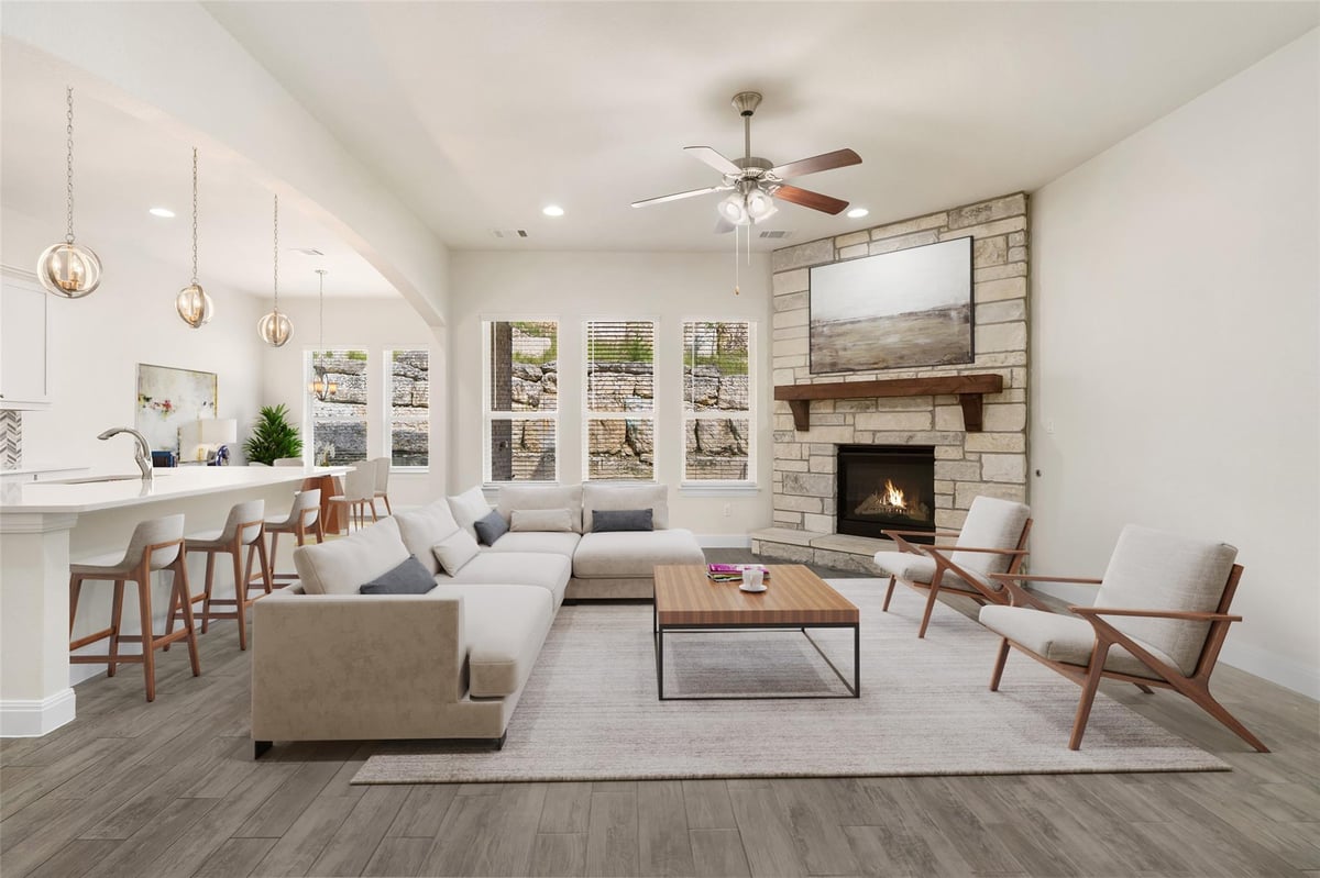 Living area at 2304 Arroyo Grande - 4 bed 3 bath home