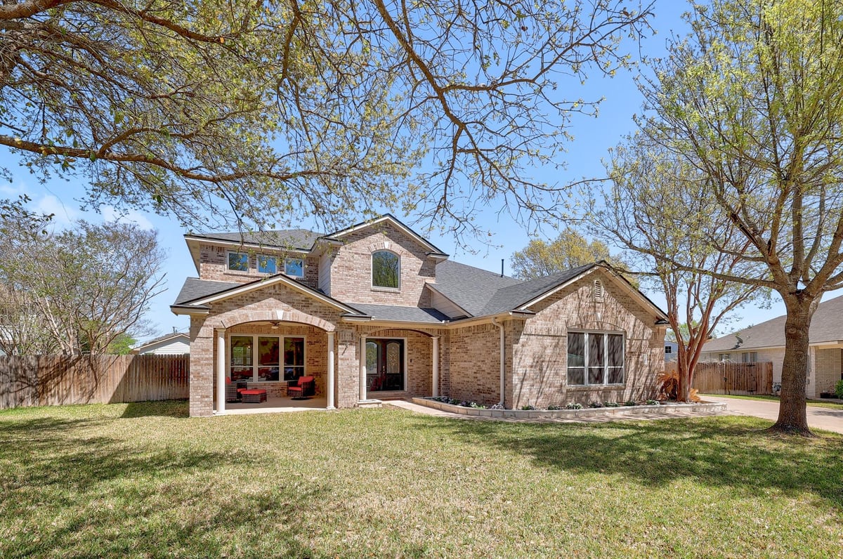 View 2304 Brittway Ln in Gann Ranch Sec 03 2304 Brittway Ln - front exterior - Luxury home in Gann Ranch Sec 03, Cedar Park, TX