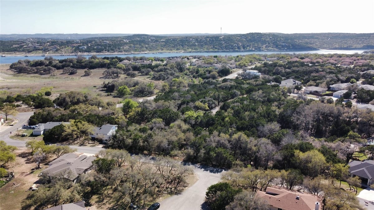 View 2304 Newton Dr in Highland Lake Estates Sec 30 2304 Newton Dr - front exterior - Luxury lot in Highland Lake Estates Sec 30, Lago Vista, TX
