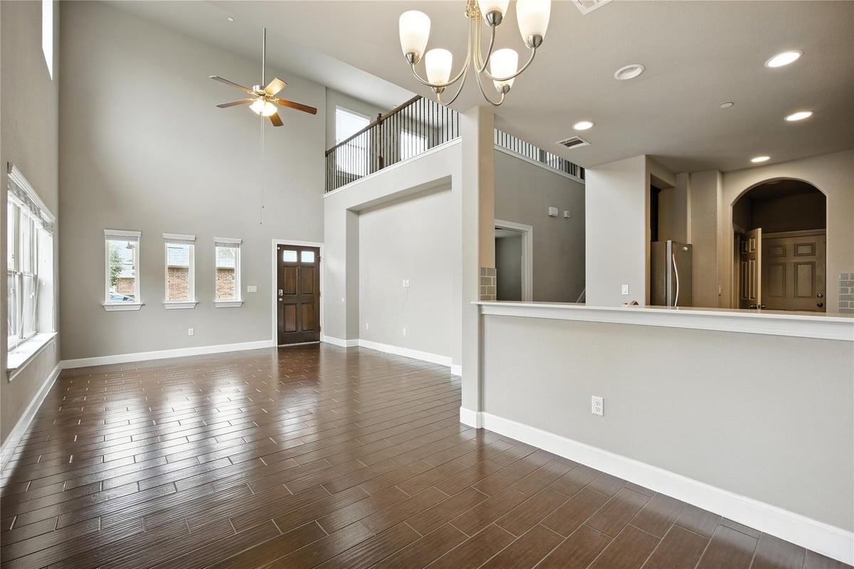 Primary bedroom at 2304 S Lakeline Blvd Unit #501 - 3 bed 2 bath home