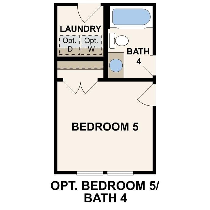 Primary bedroom at 2305 Oscar Eli Pl - 5 bed 3 bath home