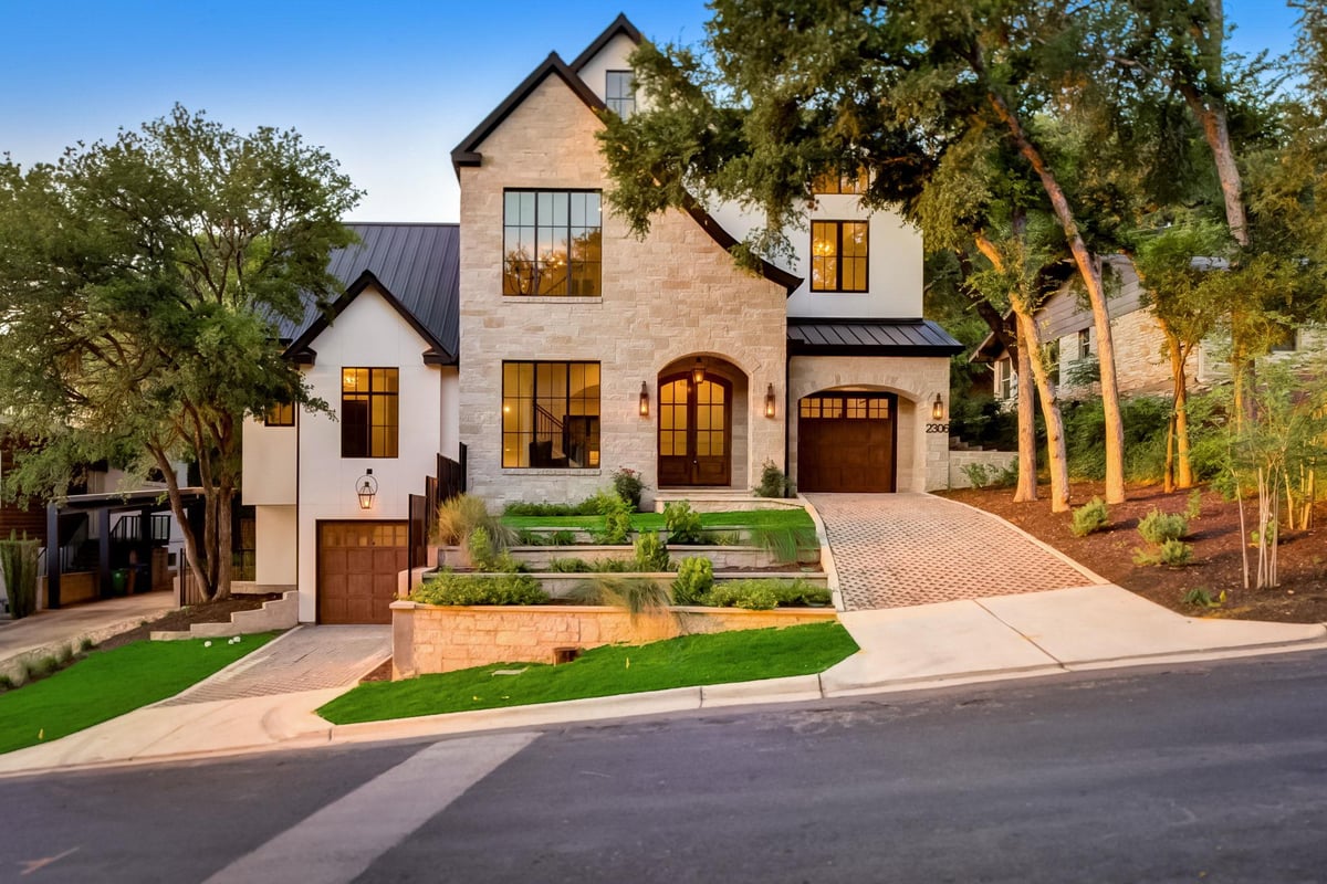 View 2306 Fortune Dr in Fortune Estates Sec 03 2306 Fortune Dr - front exterior - Luxury home in Fortune Estates Sec 03, Austin, TX
