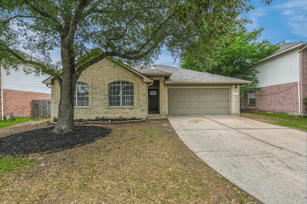 View 2307 Logan Dr in South Creek Sec 04 2307 Logan Dr - front exterior - Luxury home in South Creek Sec 04, Round Rock, TX