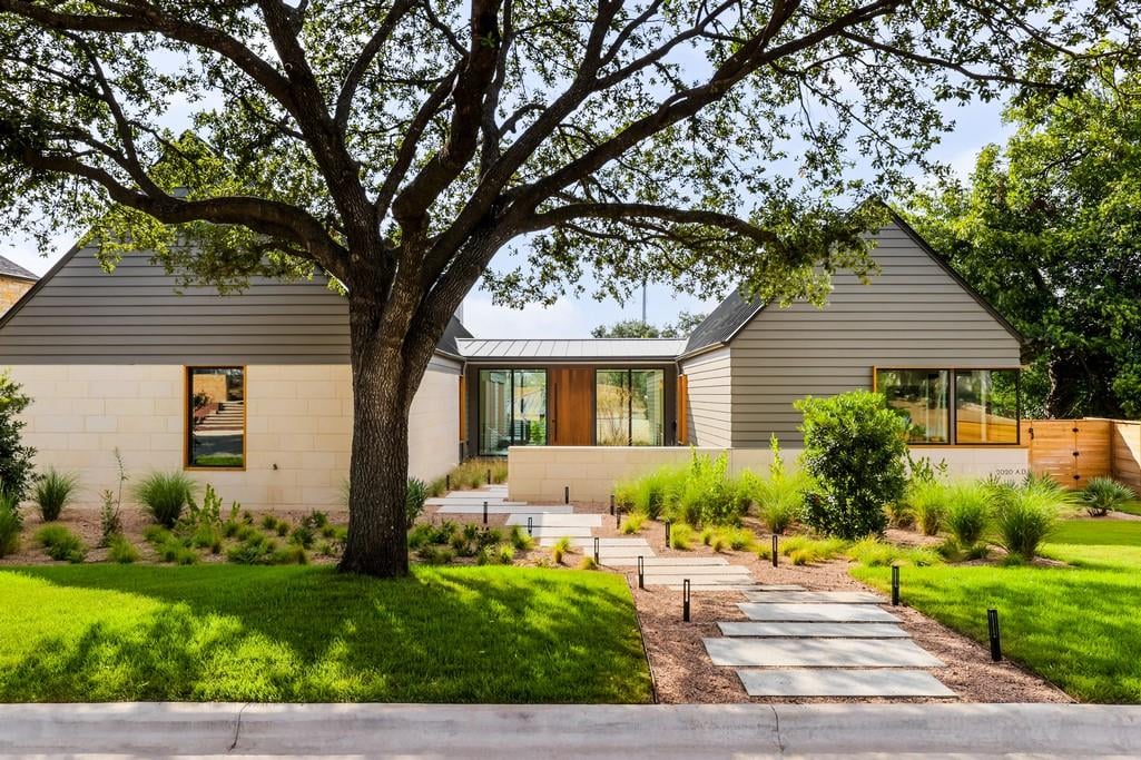 View 2308 Hartford Rd in Sunset Hill Enfield 02 2308 Hartford Rd - front exterior - Luxury home in Sunset Hill Enfield 02, Austin, TX