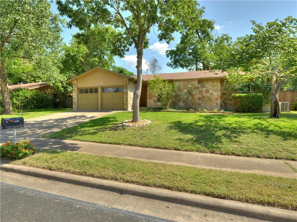 View 2308 Stone River Dr in Shiloh Ph 02 Sec 01 Amd 2308 Stone River Dr - front exterior - Luxury home in Shiloh Ph 02 Sec 01 Amd, Austin, TX