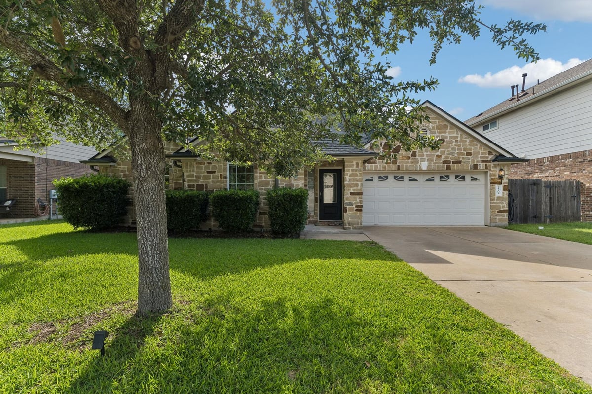 View 2309 Zoa DR in Gann Ranch Sec 04 2309 Zoa DR - front exterior - Luxury home in Gann Ranch Sec 04, Cedar Park, TX