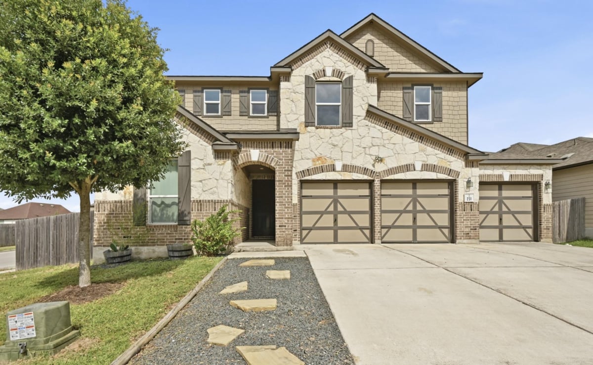 View 231 Maroon LN in Sunset Hills Ph One 231 Maroon LN - property photo 1 - Luxury home in Sunset Hills Ph One, Kyle, TX