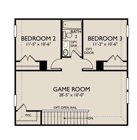 Primary bedroom at 231 Ranier Way - 3 bed 2 bath home