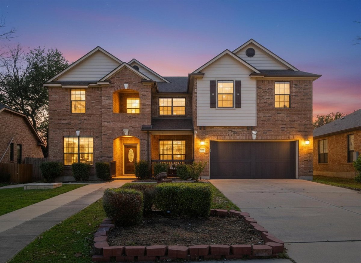 View 2310 Mckendrick Dr in Silverado West Ph A Sec 01 2310 Mckendrick Dr - front exterior - Luxury home in Silverado West Ph A Sec 01, Cedar Park, TX