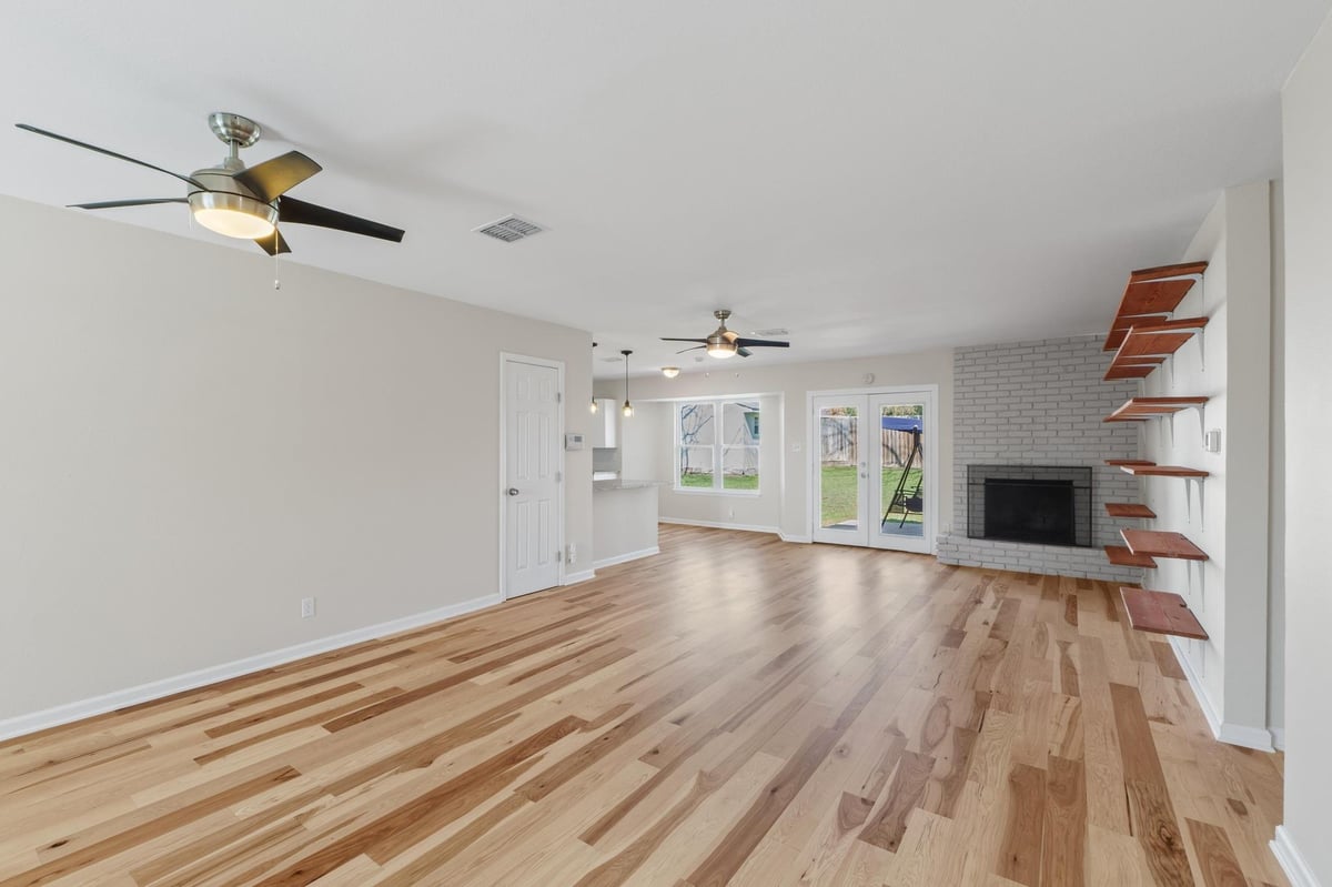 Primary bedroom at 2312 Rogge Ln - 3 bed 2 bath home
