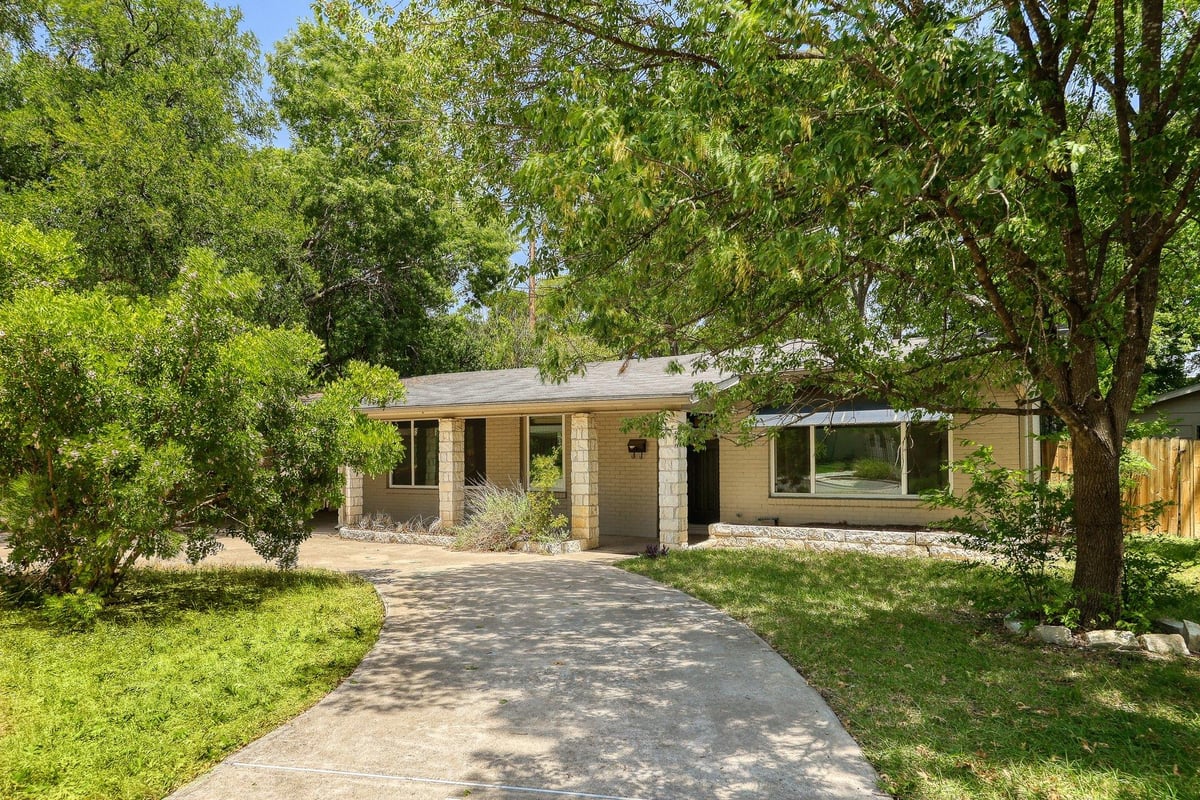 View 2312 Westforest Dr in West Park Add 2312 Westforest Dr - front exterior - Luxury home in West Park Add, Austin, TX