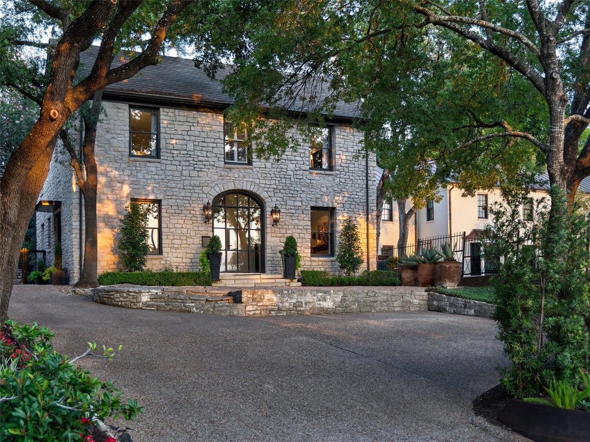 View 2313 Hartford Rd in Sunset Hill Enfield 2313 Hartford Rd - front exterior - Luxury home in Sunset Hill Enfield, Austin, TX
