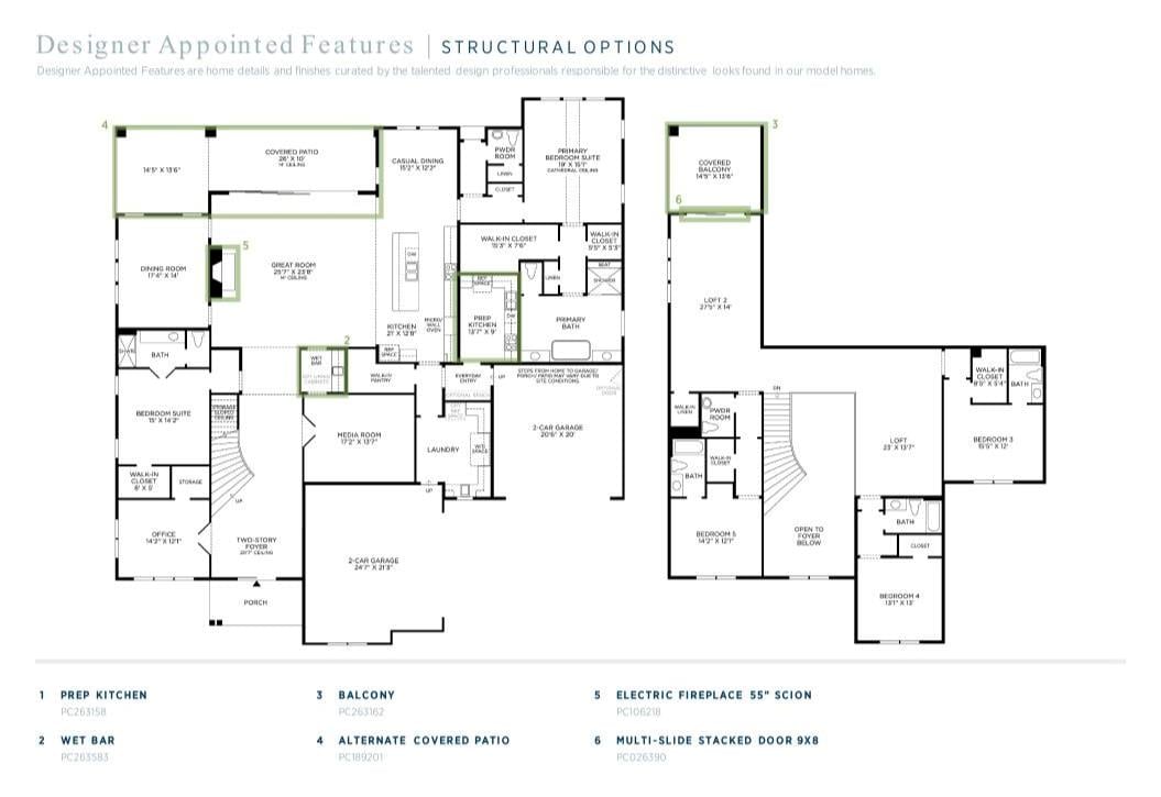 Primary bedroom at 2321 Council Springs Pass - 5 bed 5 bath home