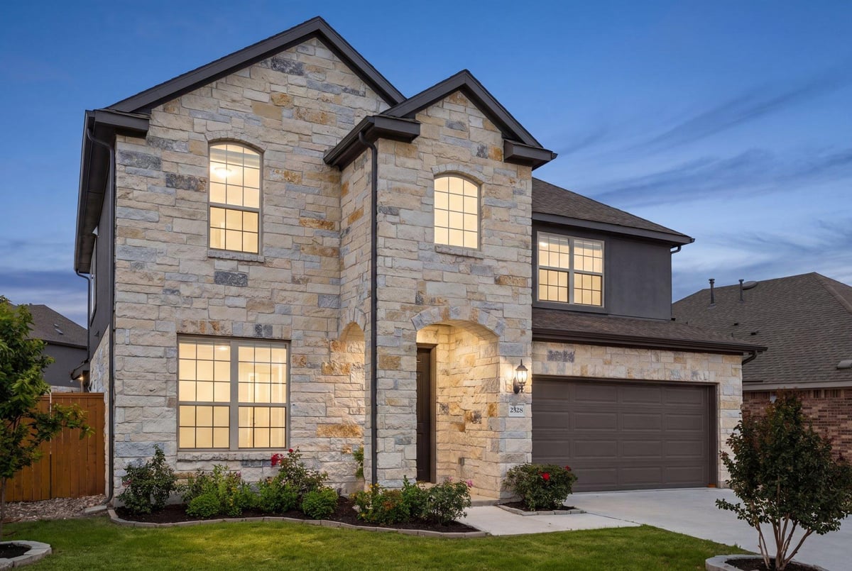 View 2328 Clear Pond VW in Bar W Ranch 2328 Clear Pond VW - front exterior - Luxury home in Bar W Ranch, Leander, TX