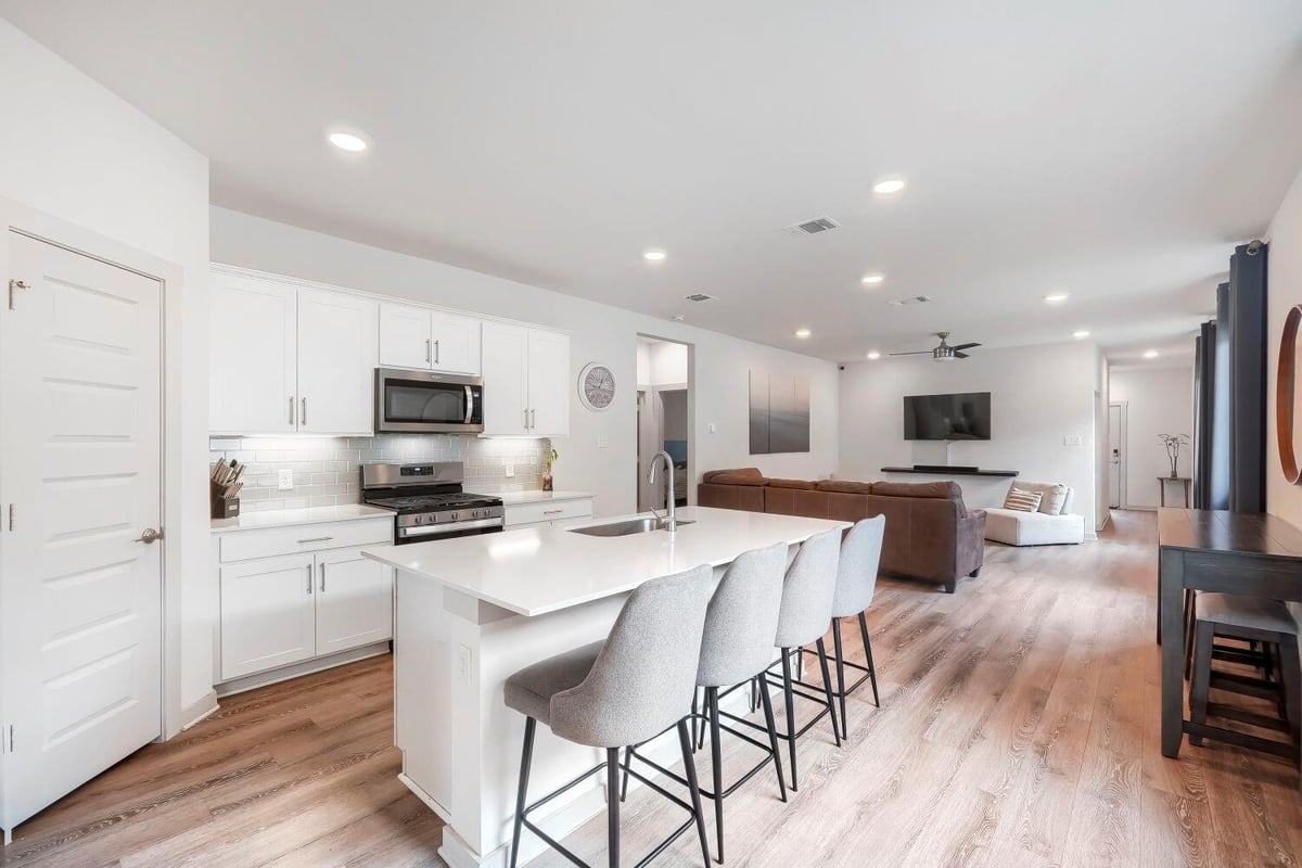 Kitchen at 233 NEW HAMPTON Way - 3 bed 2 bath home