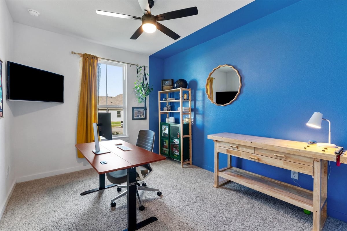 Primary bedroom at 233 Snowbell St - 3 bed 2 bath home