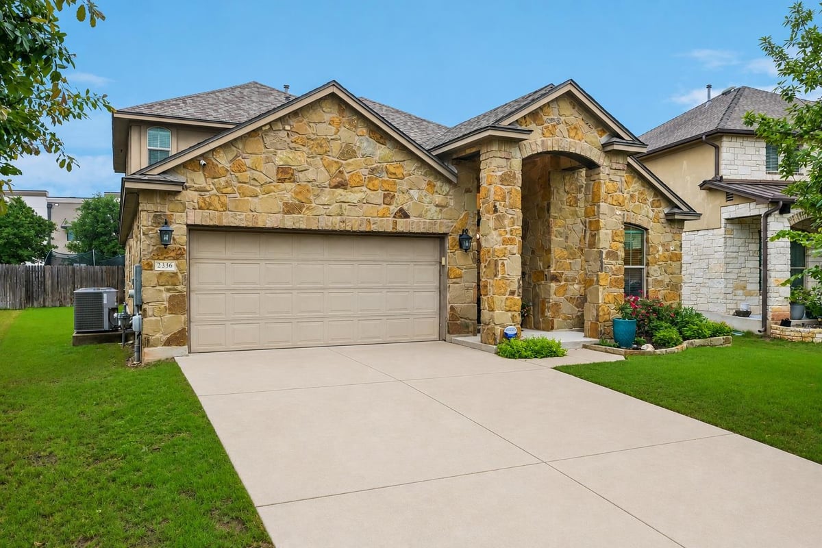 View 2336 Lyla Ln in HAZLEWOOD 2336 Lyla Ln - front exterior - Luxury home in HAZLEWOOD, Leander, TX