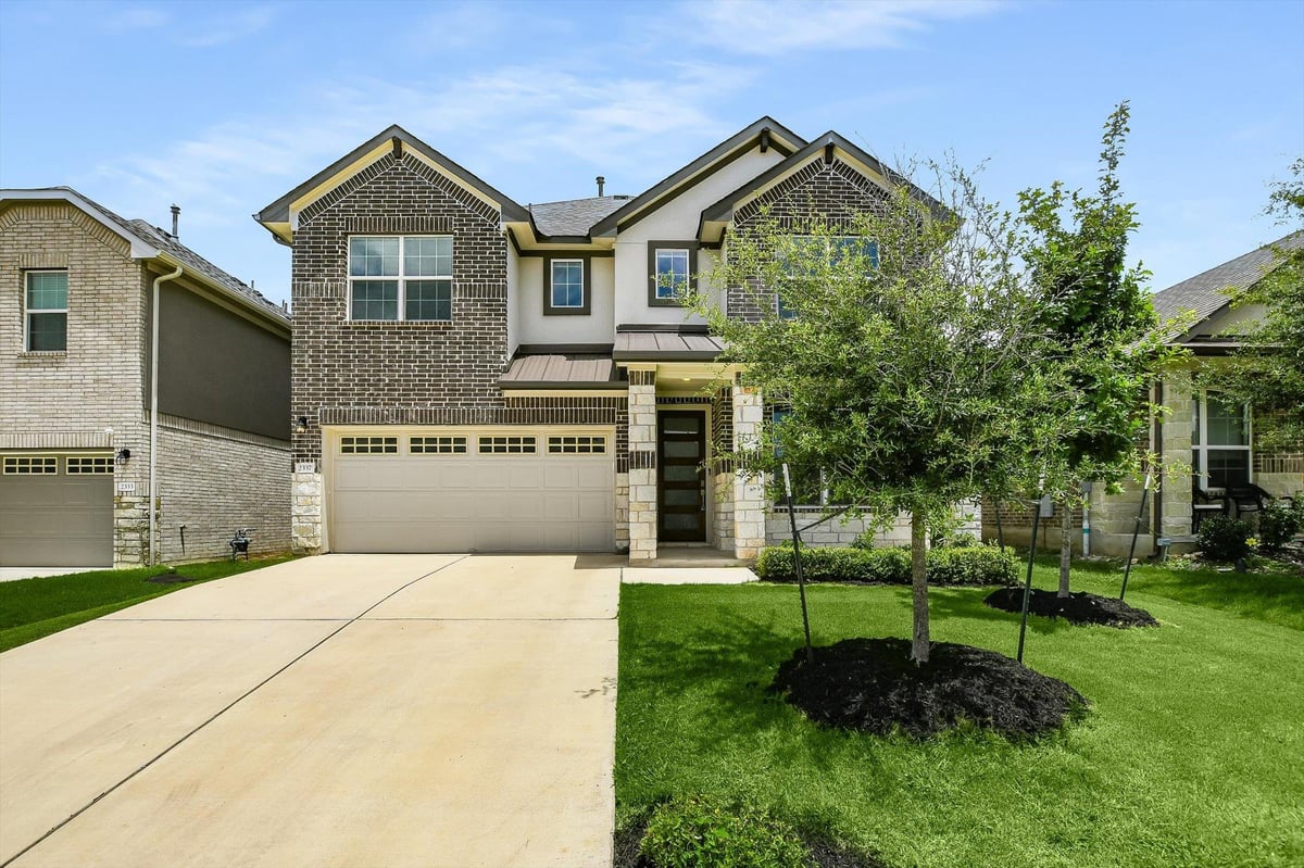 View 2337 Bravo PASS in Bar W Ranch 2337 Bravo PASS - front exterior - Luxury home in Bar W Ranch, Leander, TX
