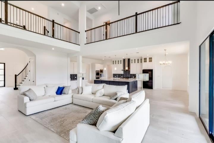 Living area at 2349 Bel Paese Bnd - 5 bed 5 bath home