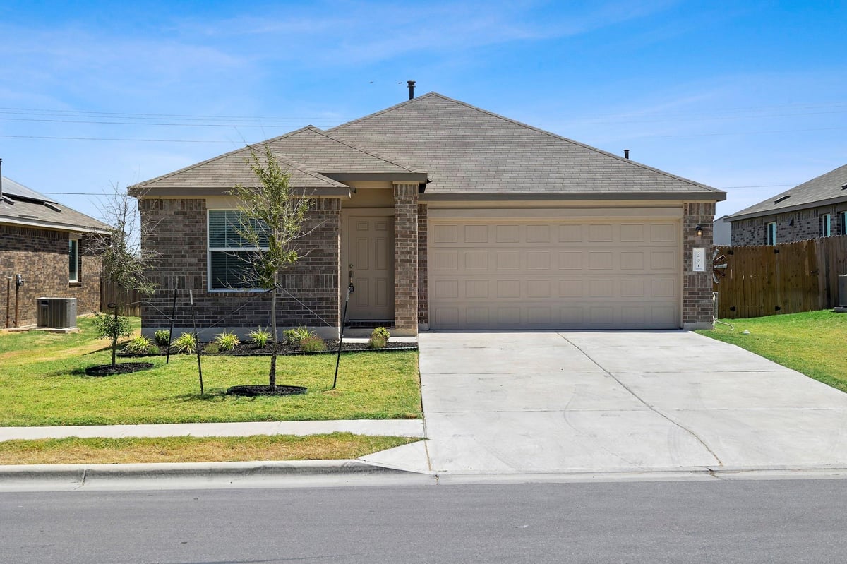 View 237 Escondido Cir in Whisper Mixed Use Sub Ph 1A 237 Escondido Cir - front exterior - Luxury home in Whisper Mixed Use Sub Ph 1A, San Marcos, TX