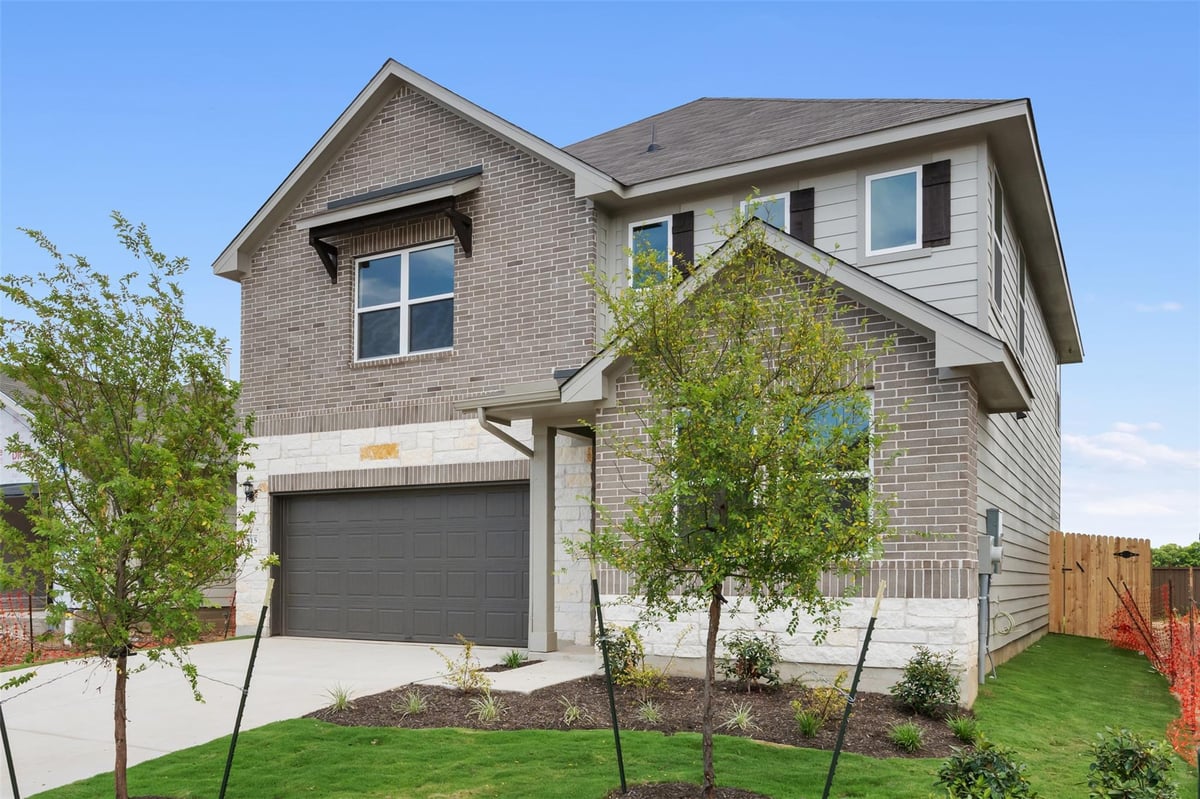 237 Kirra CT - front exterior - Luxury home in Patterson Ranch, Georgetown, TX