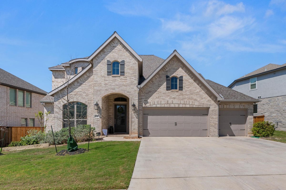 View 238 Brewer St in 6 Creeks 238 Brewer St - front exterior - Luxury home in 6 Creeks, Kyle, TX
