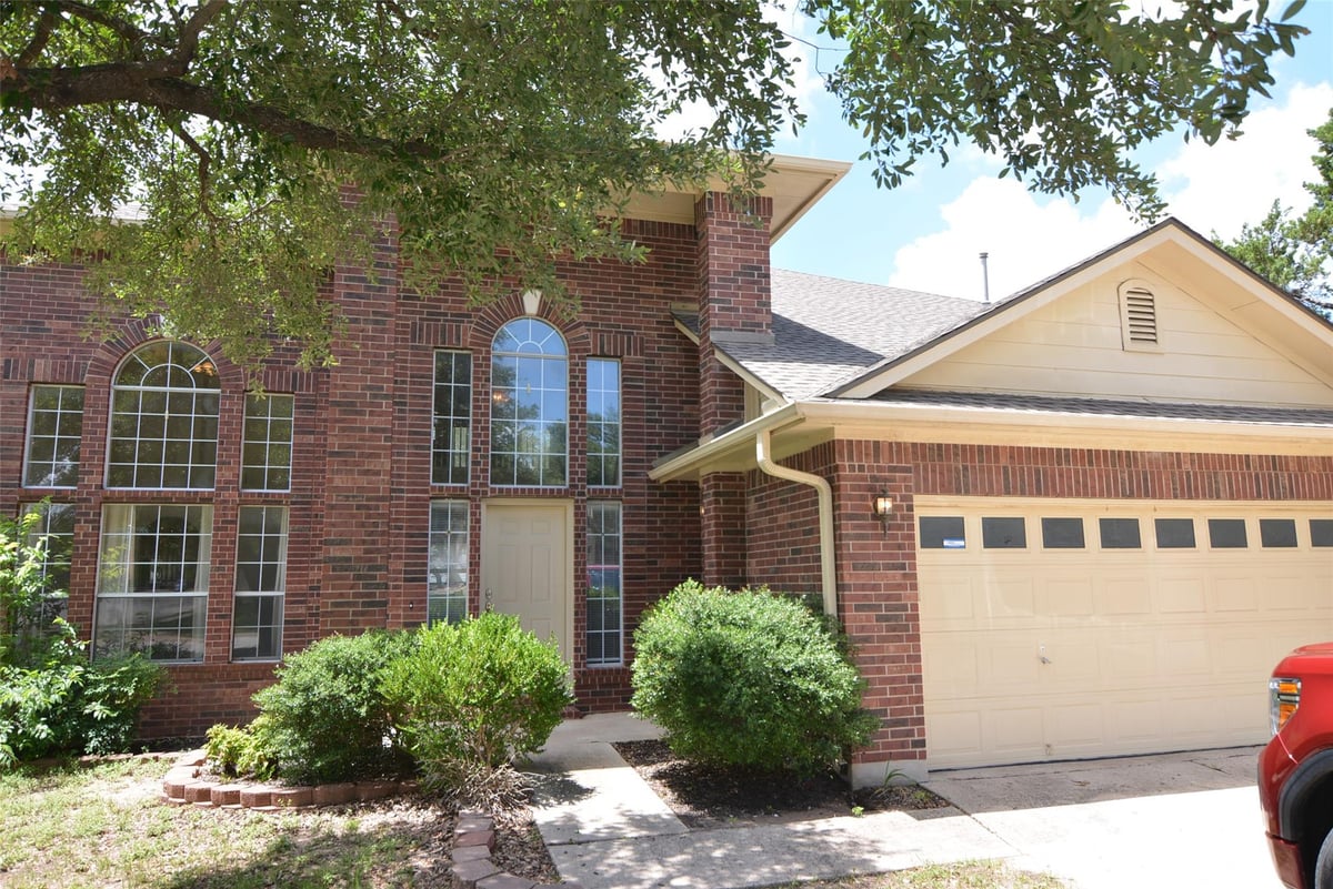 View 2400 Nan LN in Gann Ranch Sec 03 2400 Nan LN - front exterior - Luxury home in Gann Ranch Sec 03, Cedar Park, TX