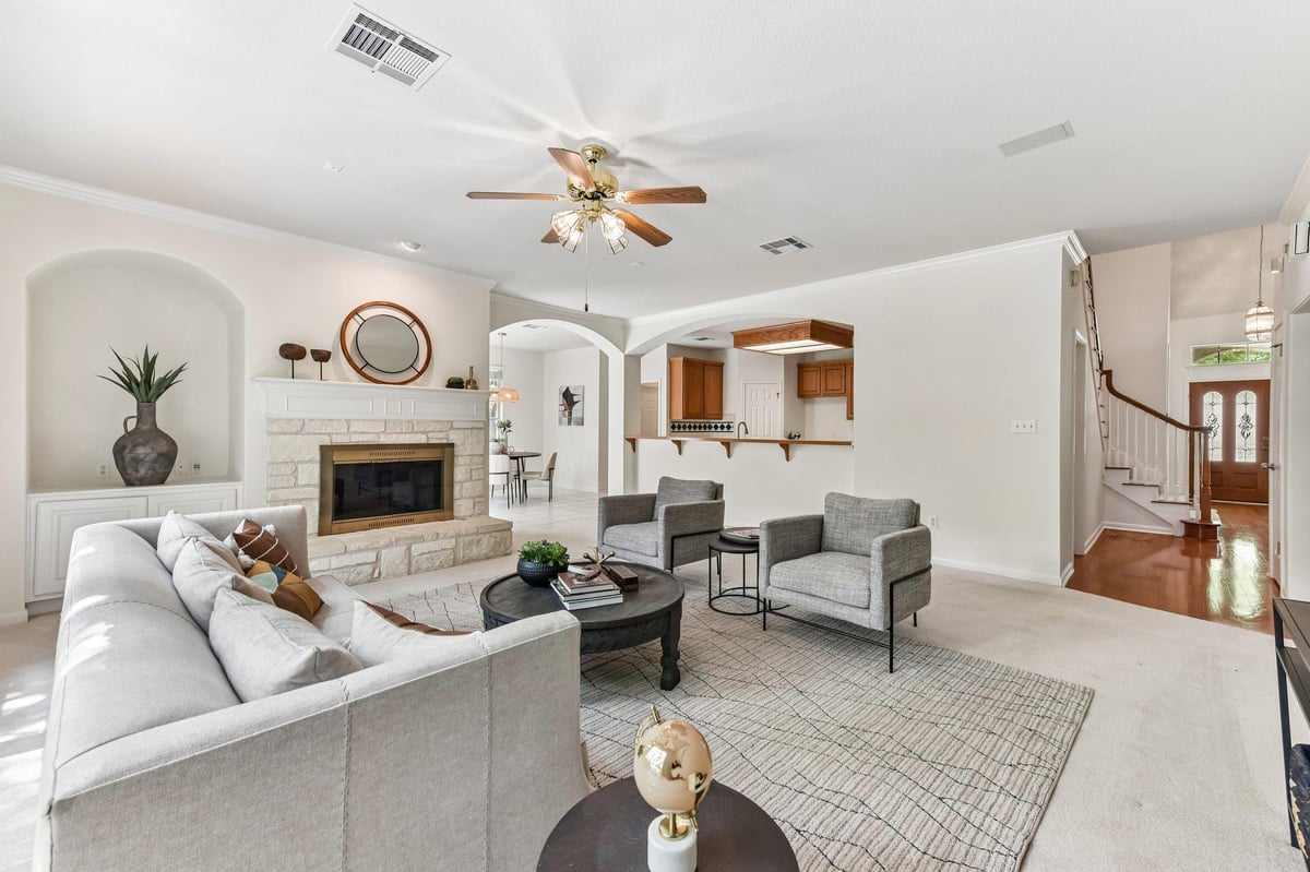 Primary bedroom at 2401 Berwick Cv - 4 bed 3 bath home