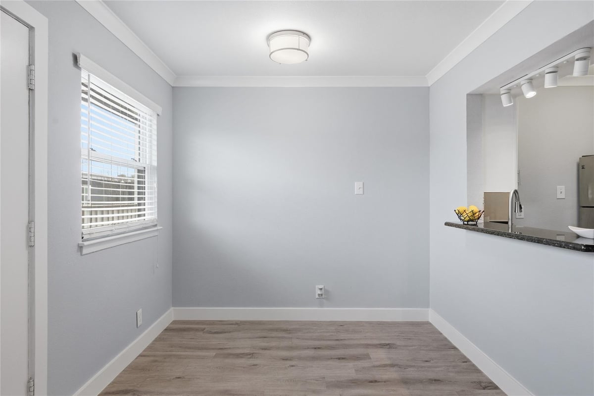 Kitchen at 2401 Manor Rd Unit #232 - 1 bed 1 bath home