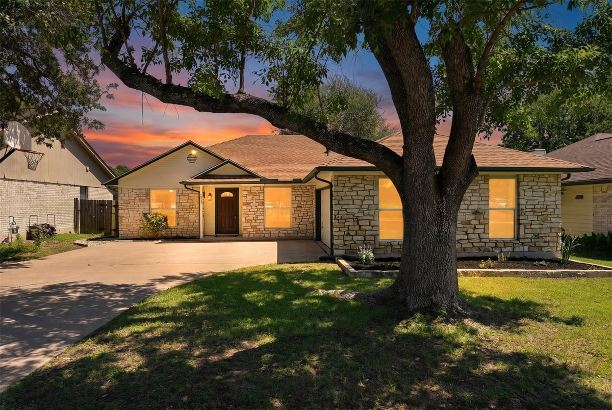 View 2402 Spring Wagon LN in Wells Branch 2402 Spring Wagon LN - front exterior - Luxury home in Wells Branch, Austin, TX