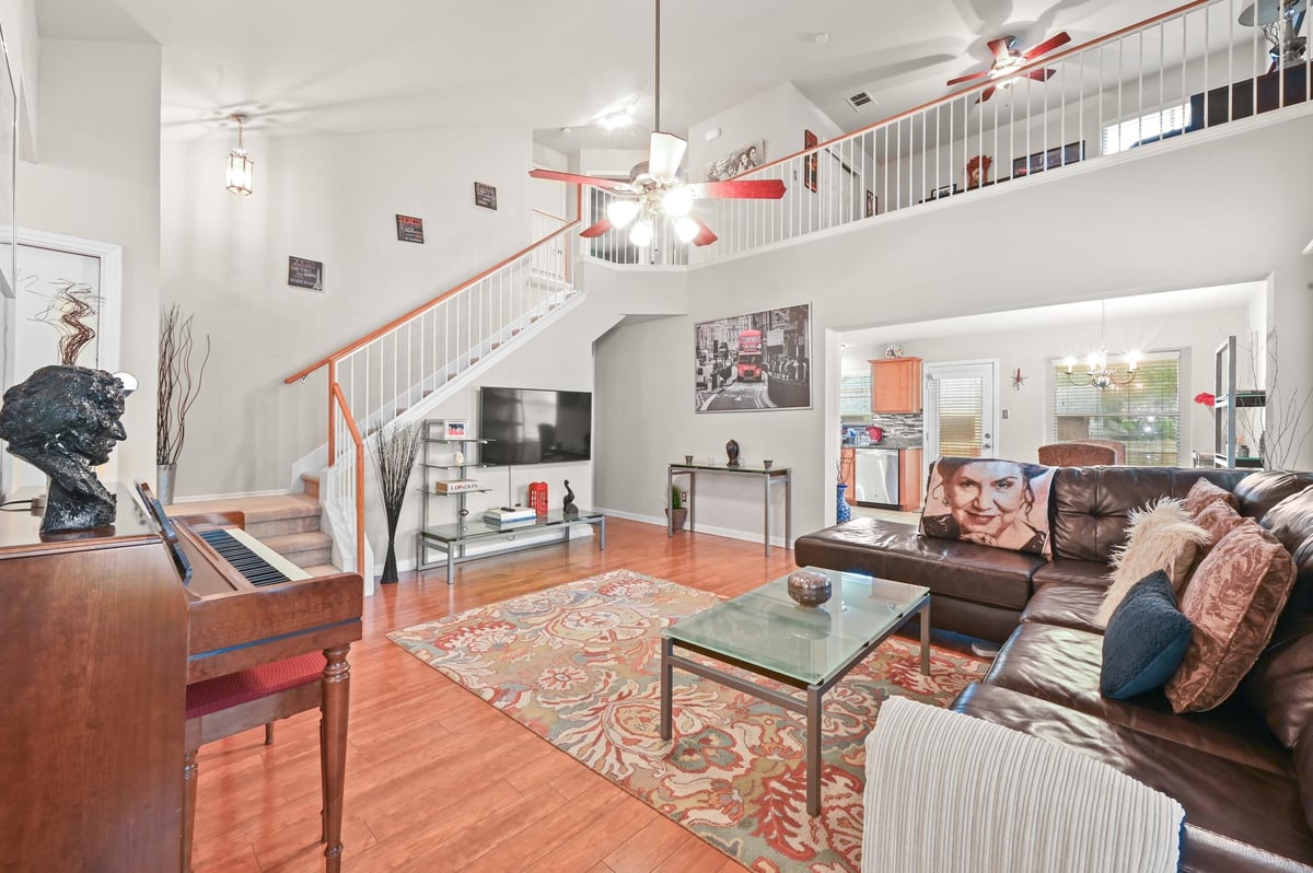 Primary bedroom at 2407 Wilma Rudolph Rd - 3 bed 2 bath home