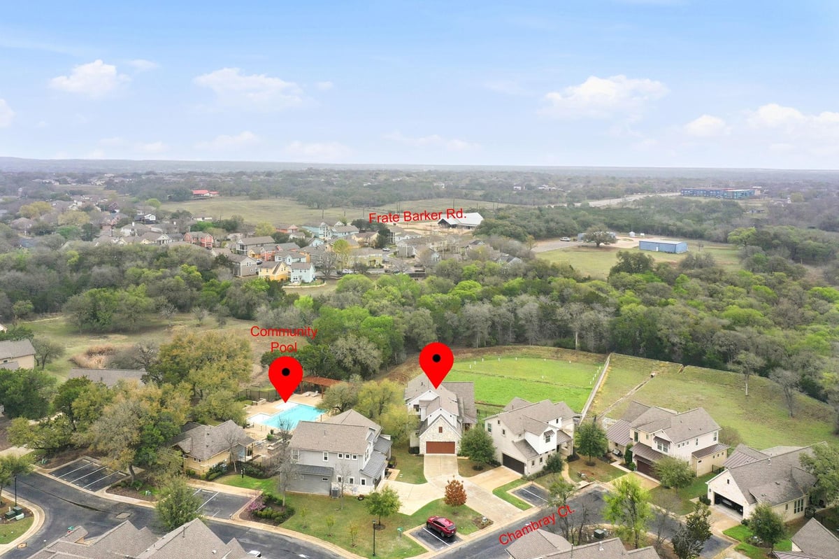 View 2408 Chambray CT Unit #38 in Gabardine Condominiums 2408 Chambray CT Unit #38 - front exterior - Luxury home in Gabardine Condominiums, Austin, TX
