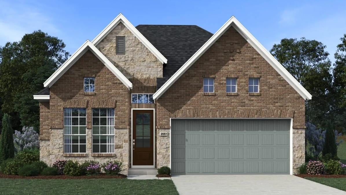 View 241 Blue Vervain TRL in Nolina 241 Blue Vervain TRL - front exterior - Luxury home in Nolina, Georgetown, TX
