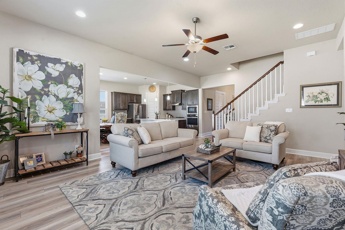 Primary bedroom at 241 Village Oak Dr - 3 bed 3 bath home