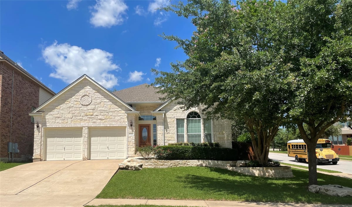 View 2412 Tivoli DR in Twin Creeks Country Club Sec 7 2412 Tivoli DR - front exterior - Luxury home in Twin Creeks Country Club Sec 7, Cedar Park, TX