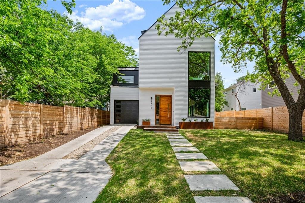 View 2415 Wilson ST in Dawson 2415 Wilson ST - front exterior - Luxury home in Dawson, Austin, TX