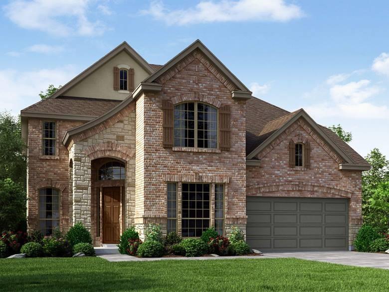 View 2419 Centennial LOOP 2419 Centennial LOOP - front exterior - Luxury home in Round Rock, TX
