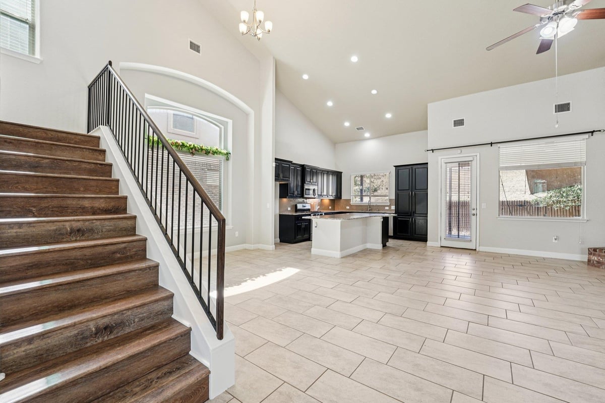 Living area at 2421 Bowen St - 5 bed 4 bath home
