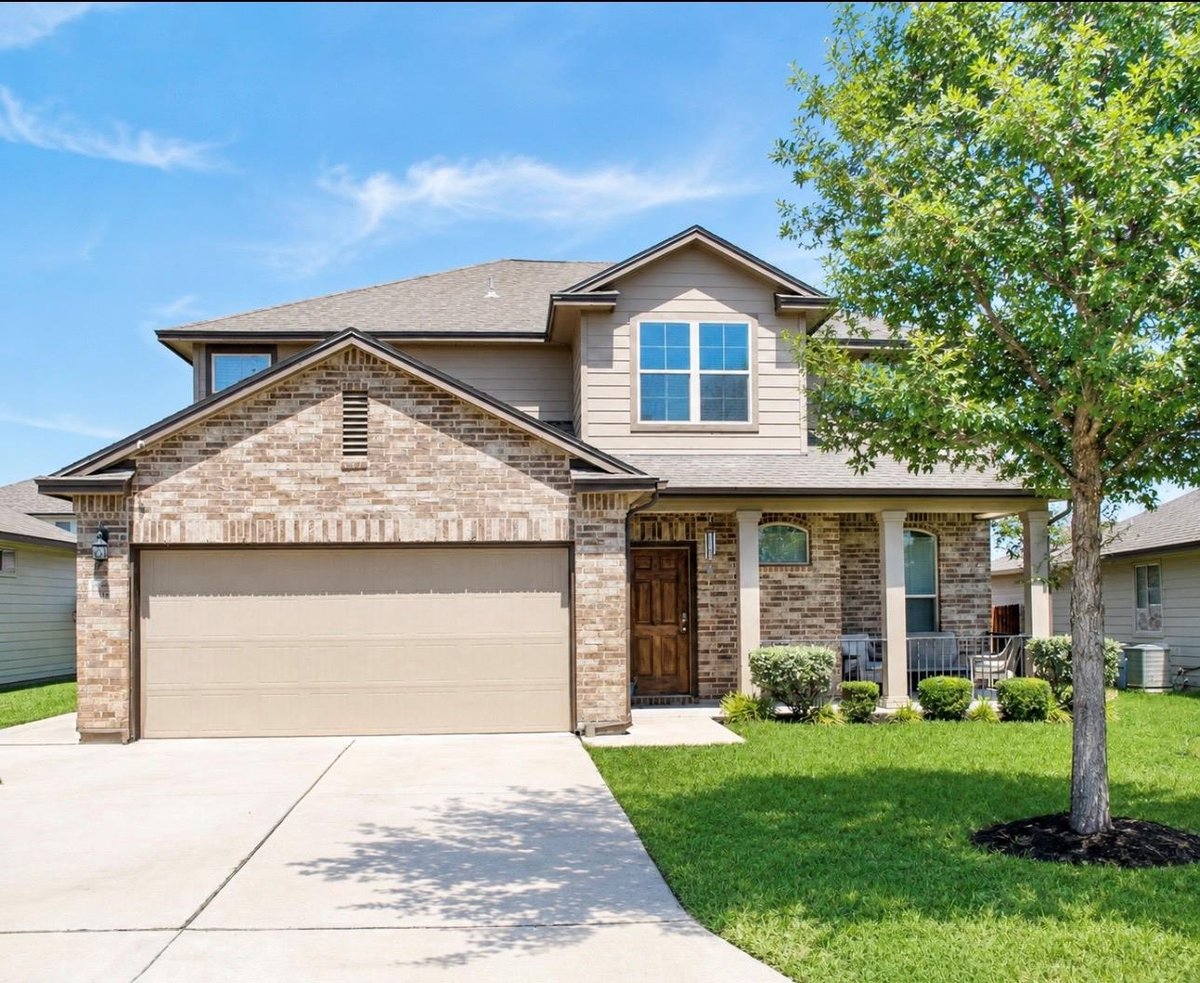 View 243 Druse LN in Sonterra Ph 2A West Sec 7 243 Druse LN - front exterior - Luxury home in Sonterra Ph 2A West Sec 7, Jarrell, TX
