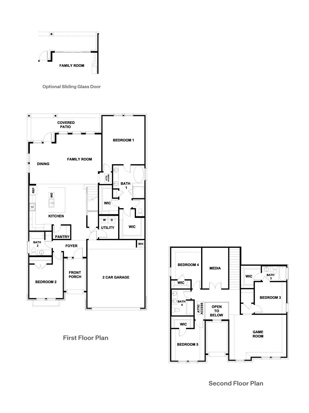 Living area at 2437 Tumbleweed Bnd - 5 bed 4 bath home
