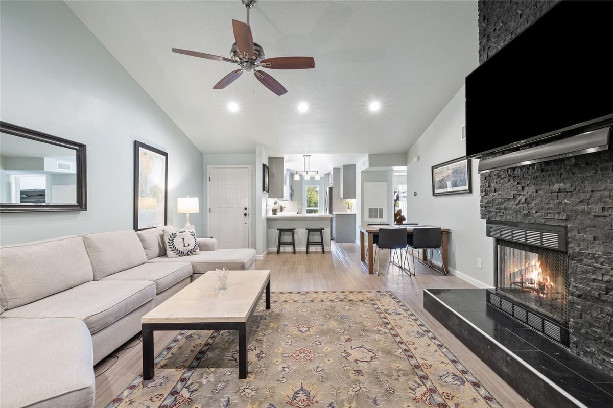 View 2450 Wickersham LN Unit #302 in Chamonix Condo Amd 2450 Wickersham LN Unit #302 - property photo 1 - Luxury home in Chamonix Condo Amd, Austin, TX