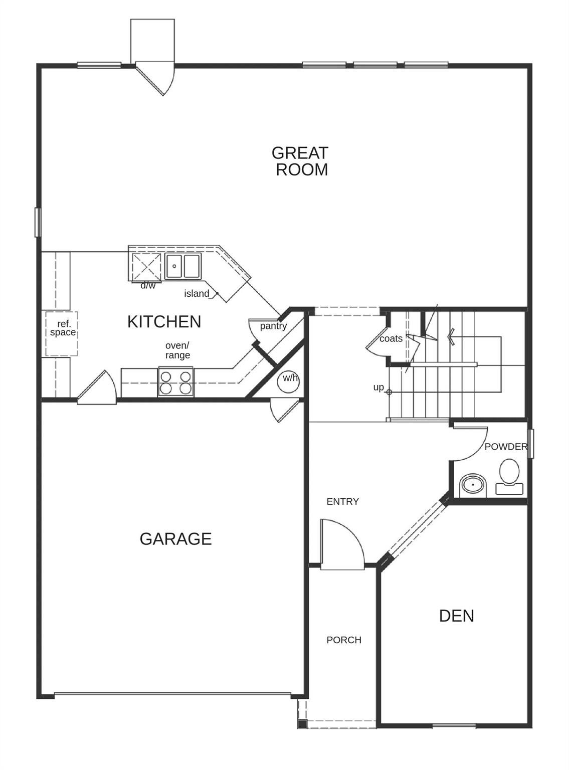 Primary bedroom at 2471 Sunrise Rd Unit #64 - 4 bed 3 bath home