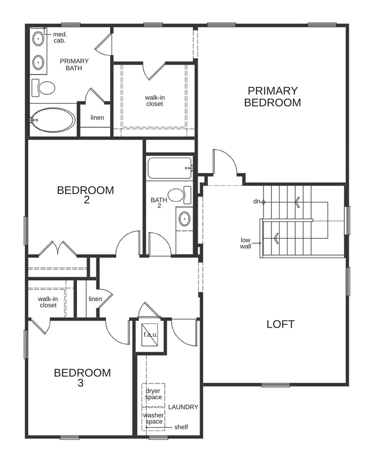 Bathroom at 2471 Sunrise Rd Unit #64 - 4 bed 3 bath home