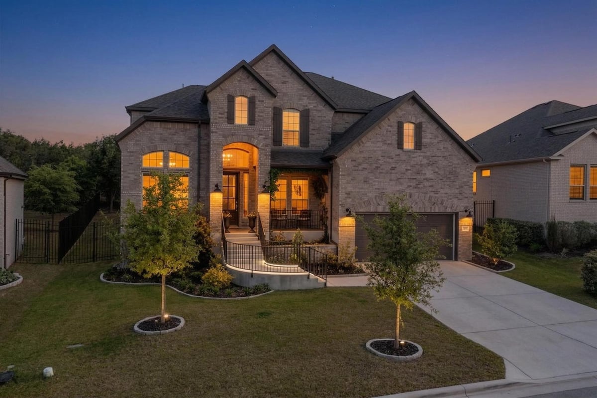 View 249 Running Bird Rd in Parten Ranch Ph 5 249 Running Bird Rd - front exterior - Luxury home in Parten Ranch Ph 5, Austin, TX