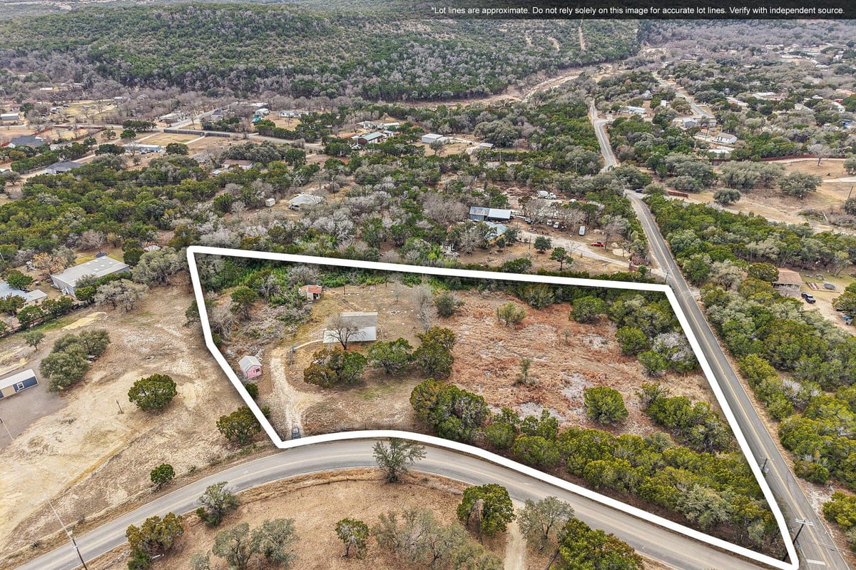 View 24901 Ranch Rd in Sandy Creek Ranches Ph 04 24901 Ranch Rd - front exterior - Luxury home in Sandy Creek Ranches Ph 04, Leander, TX