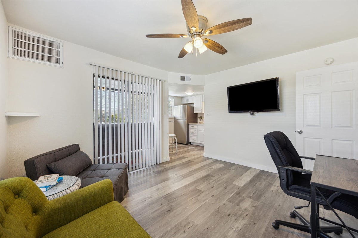 Bathroom at 2500 Burleson Rd Unit #200 - 1 bed 1 bath home