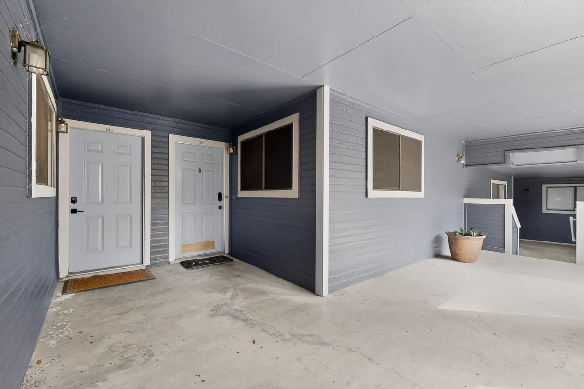 Bathroom at 2500 Burleson Rd Unit #506 - 2 bed 1 bath home