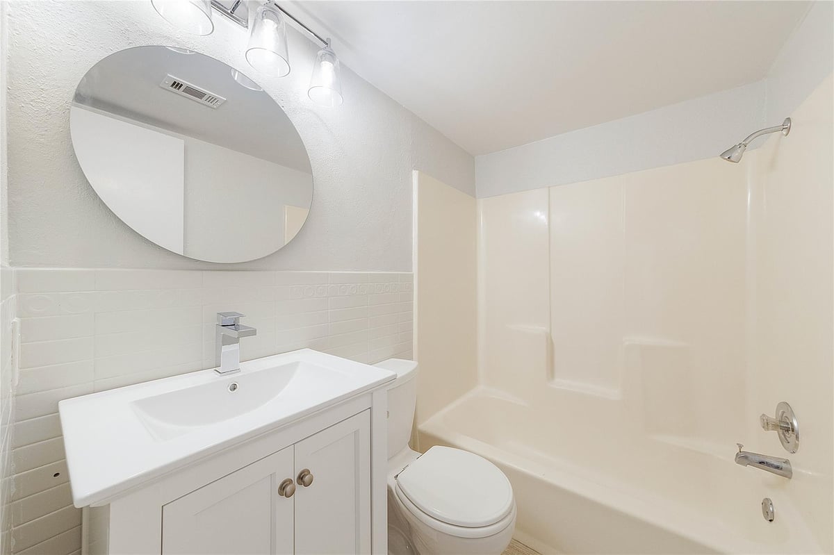 Bathroom at 2500 Burleson Rd Unit #512 - 1 bed 1 bath home