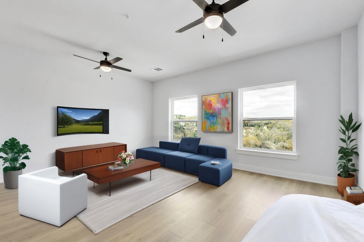 View 2500 Longview St Unit #513 in Cascade Condominiums 2500 Longview St Unit #513 - front exterior - Luxury home in Cascade Condominiums, Austin, TX