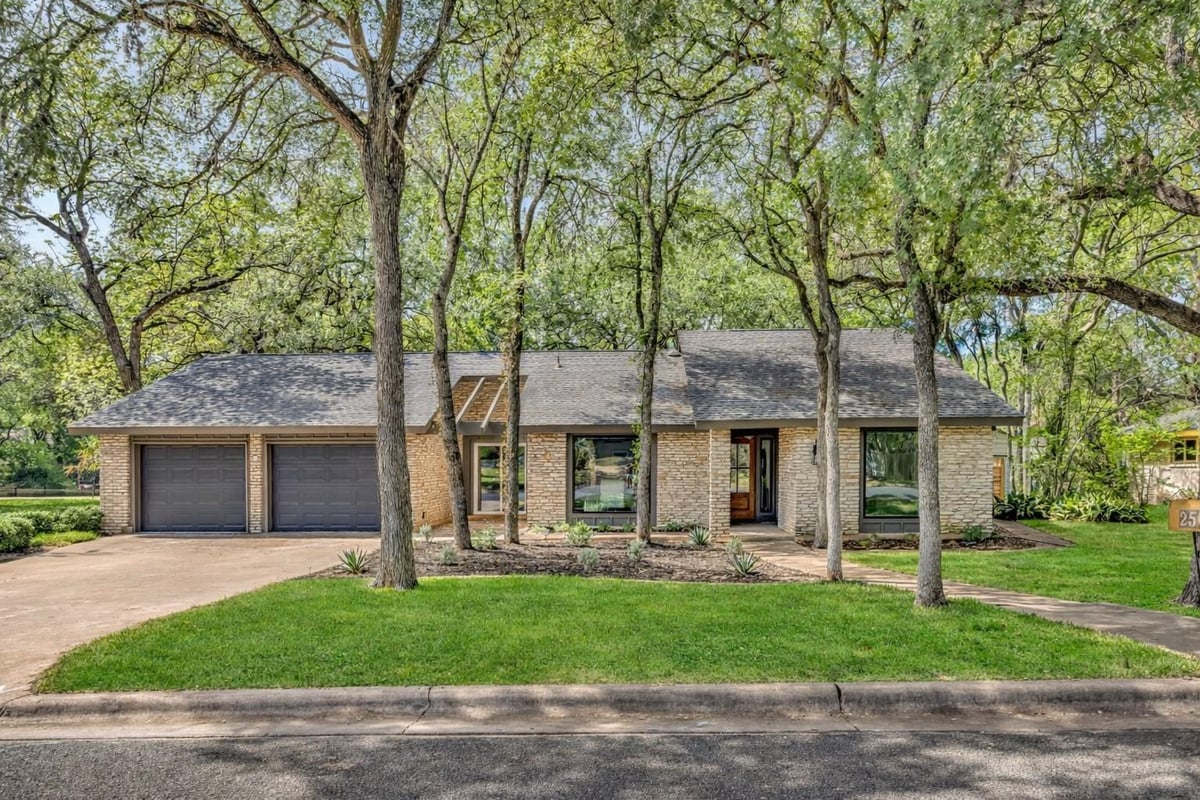 View 2501 Crownspoint DR in Castlewood Forest Sec 01 2501 Crownspoint DR - front exterior - Luxury home in Castlewood Forest Sec 01, Austin, TX